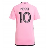 Fotbalové Dres Inter Miami Lionel Messi #10 Dámské Domácí 2024-25 Krátký Rukáv